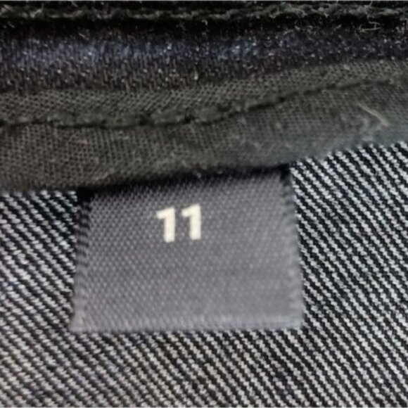 Reitmans Jeans Black Women's Sz. 11 - Picture 6 of 7